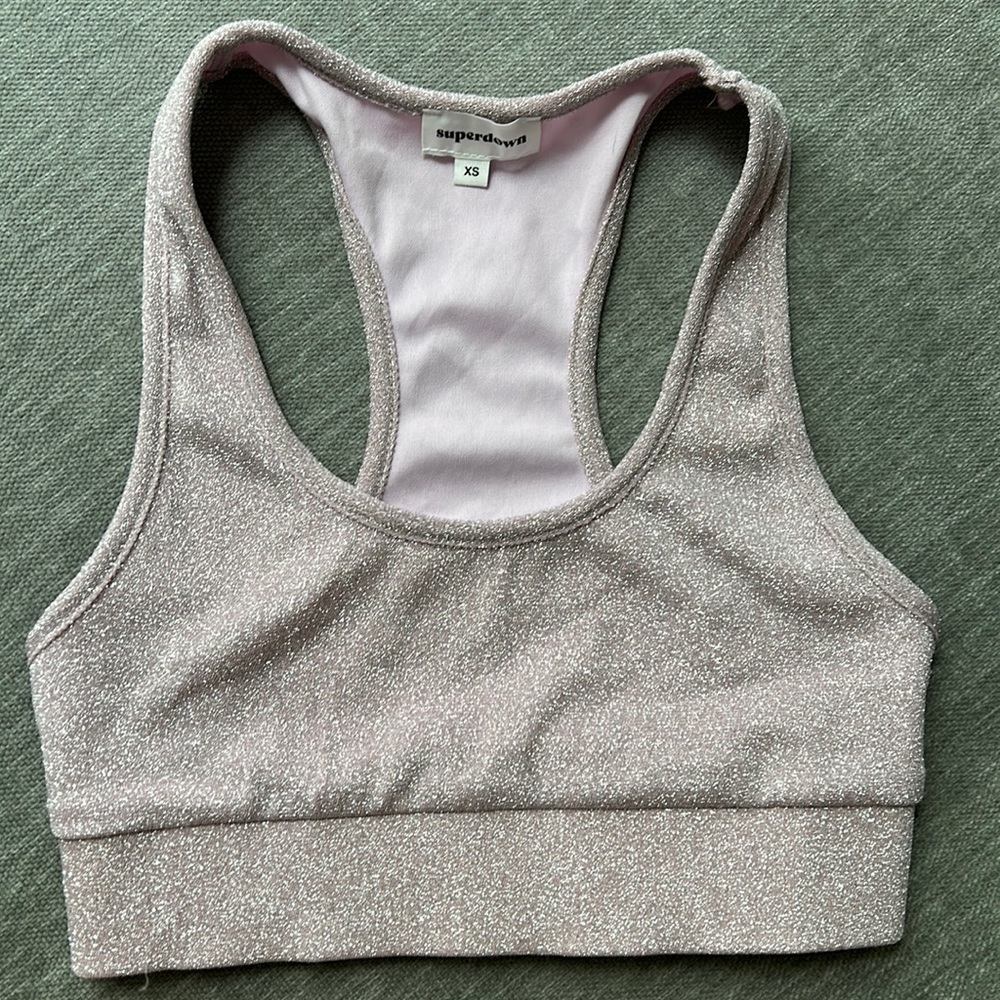 Superdown crop top